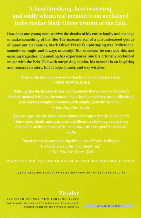 Produktbild: Things the Grandchildren Should Know