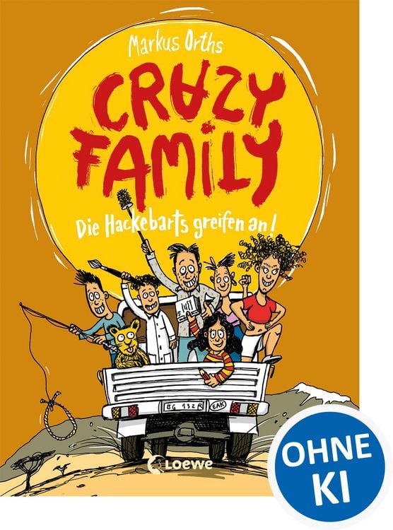 Produktbild: Crazy Family (Band 3) - Die Hackebarts greifen an