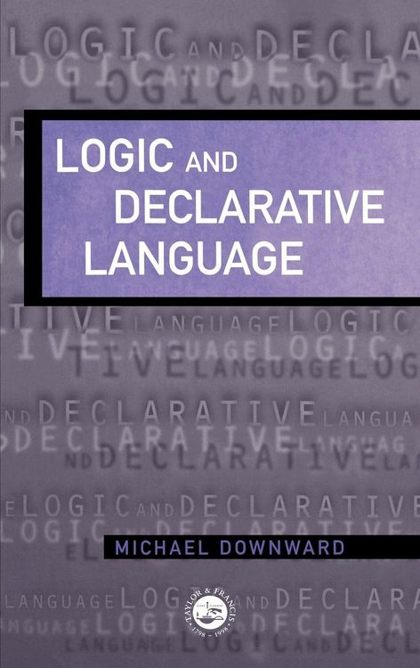 Produktbild: Logic And Declarative Language