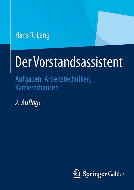 Produktbild: Der Vorstandsassistent