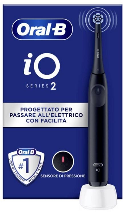 Produktbild: Oral-B Braun iO Series 2 Night Black 8700216612272 Elektrische Zahnb&uuml;rste Schwarz