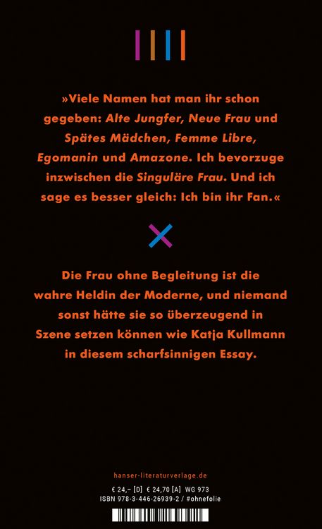 Produktbild: Die Singul&auml;re Frau