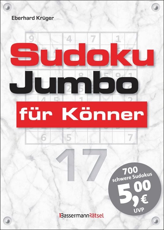 Produktbild: Sudokujumbo f&uuml;r K&ouml;nner 17