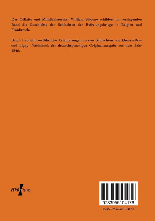 Produktbild: Geschichte des Krieges in Frankreich und Belgien im Jahre 1815