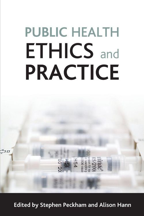 Produktbild: Public health ethics and practice