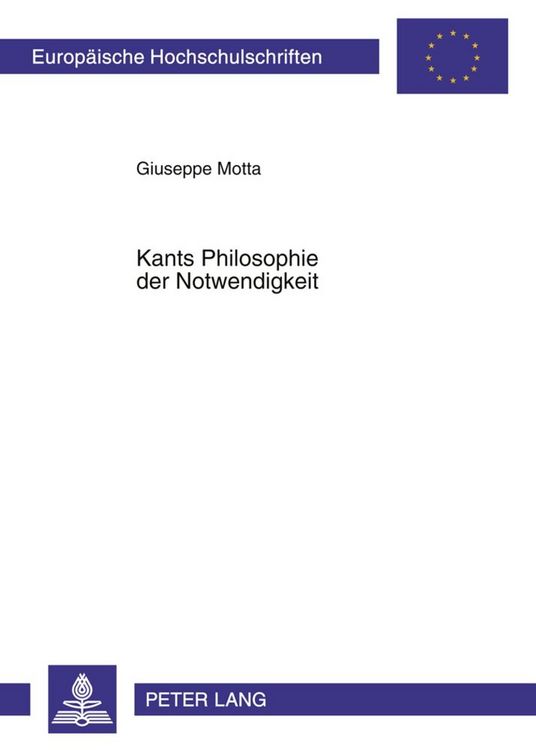 Produktbild: Kants Philosophie der Notwendigkeit