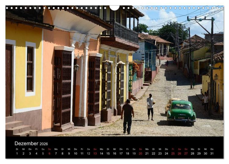 Produktbild: Cuba Real - Vielfalt der Karibik (Wandkalender 2026 DIN A3 quer), CALVENDO Monatskalender