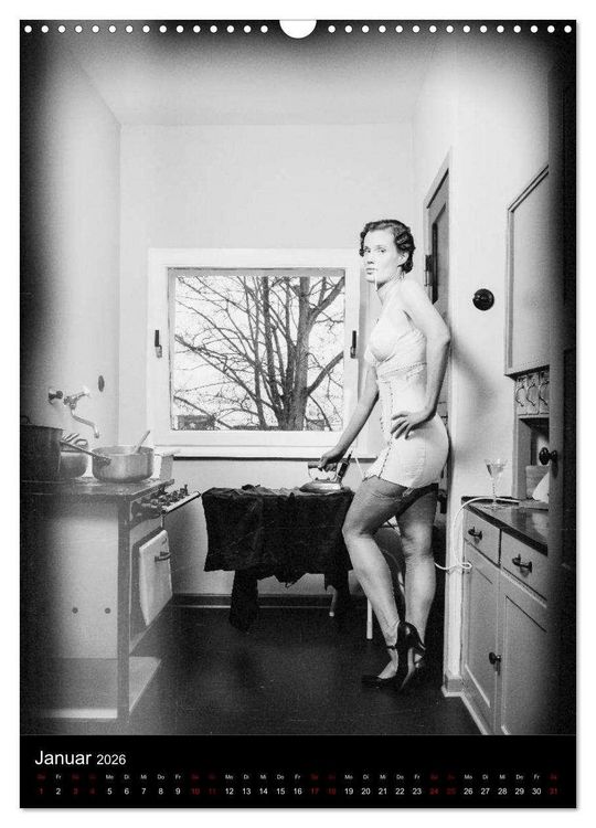 Produktbild: Nylons und Zigaretten (Wandkalender 2026 DIN A3 hoch), CALVENDO Monatskalender