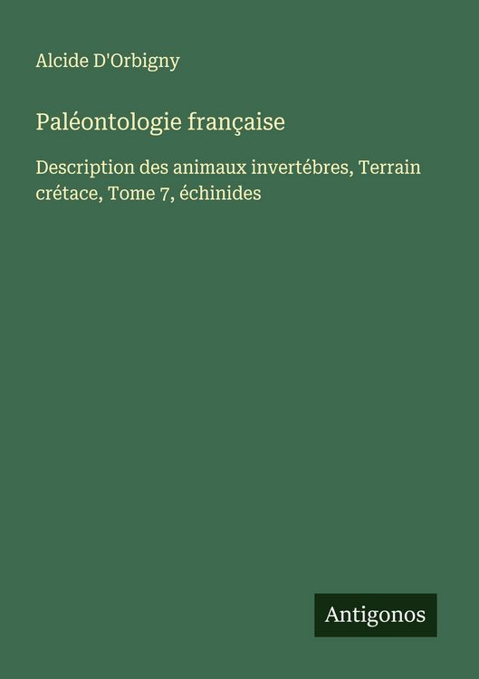 Produktbild: Pal&eacute;ontologie fran&ccedil;aise