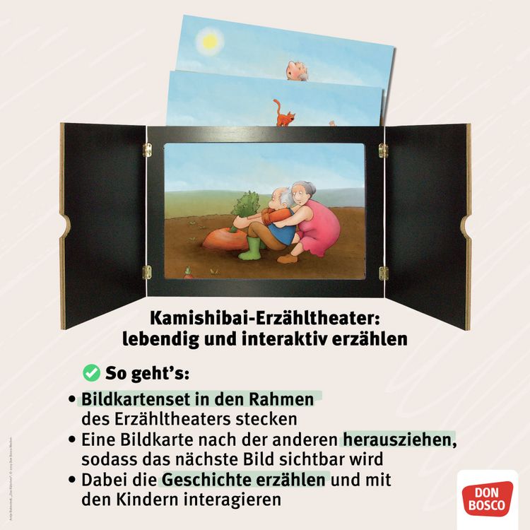 Produktbild: H&auml;nsel und Gretel. Kamishibai Bildkartenset
