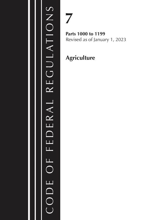 Produktbild: Office Of The Federal Register (U S: Code of Federal Regulat