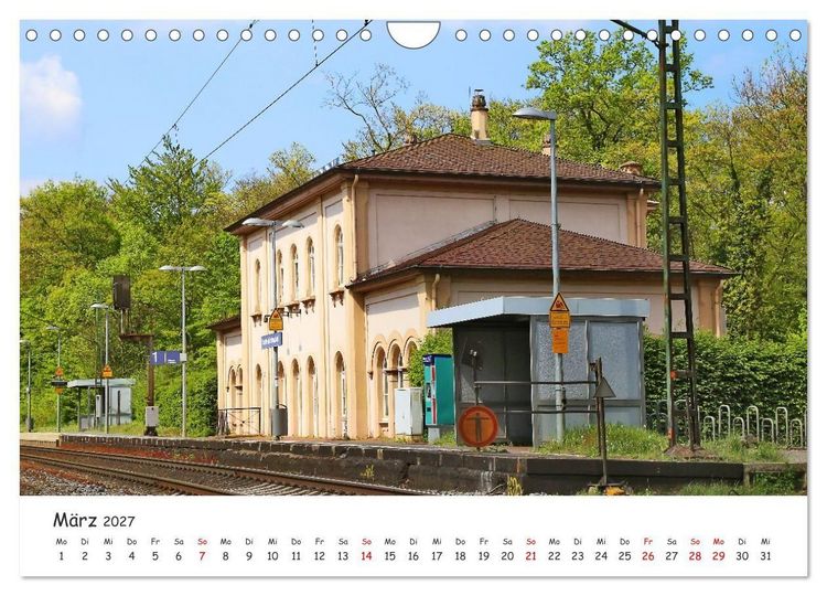 Produktbild: Hanau Kurpark und Kesselstadt (Wandkalender 2027 DIN A4 quer), CALVENDO Monatskalender
