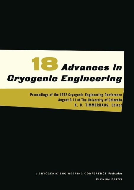 Produktbild: Advances in Cryogenic Engineering