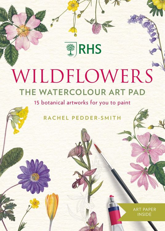 Produktbild: RHS Wildflowers Watercolour Art Pad