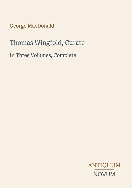 Produktbild: Thomas Wingfold, Curate