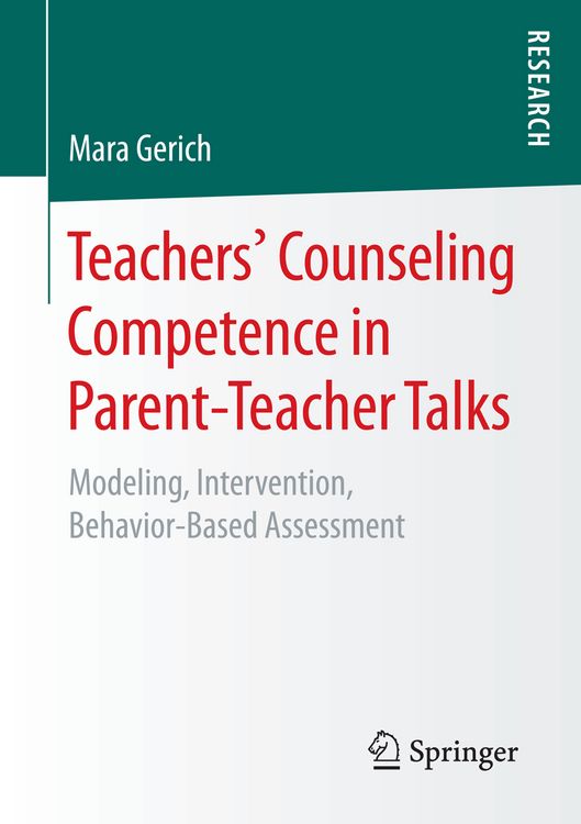 Produktbild: Teachers&lsquo; Counseling Competence in Parent-Teacher Talks