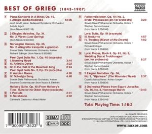 Produktbild: Various: Best of Grieg