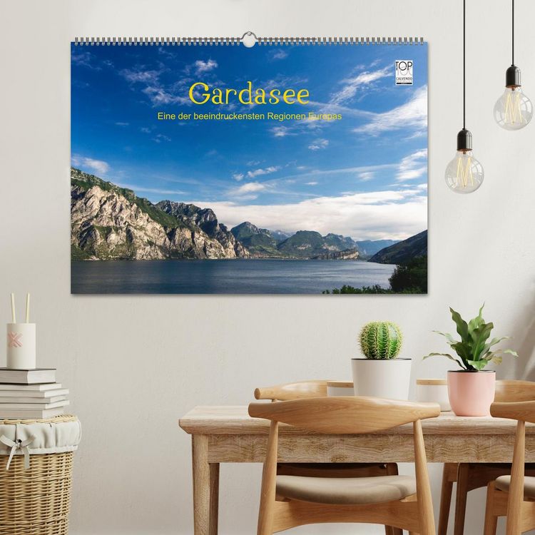 Produktbild: Gardasee (Wandkalender 2026 DIN A2 quer), CALVENDO Monatskalender