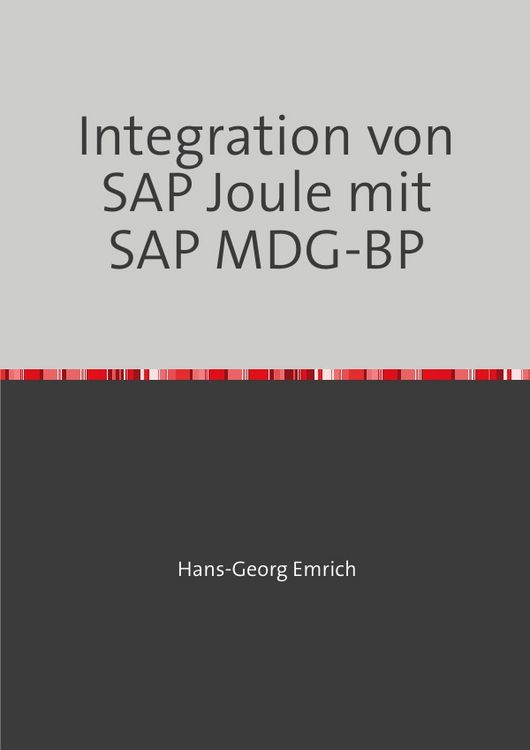 Produktbild: Integration von SAP Joule in SAP MDG-BP
