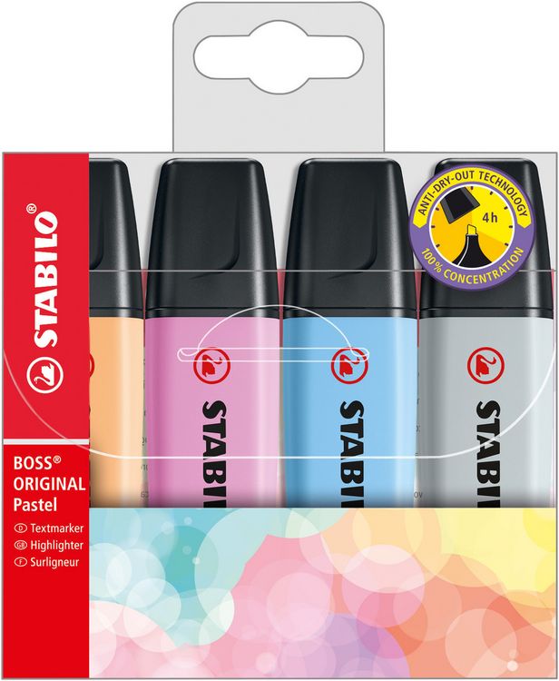 Produktbild: STABILO Textmarker BOSS ORIGINAL Pastel