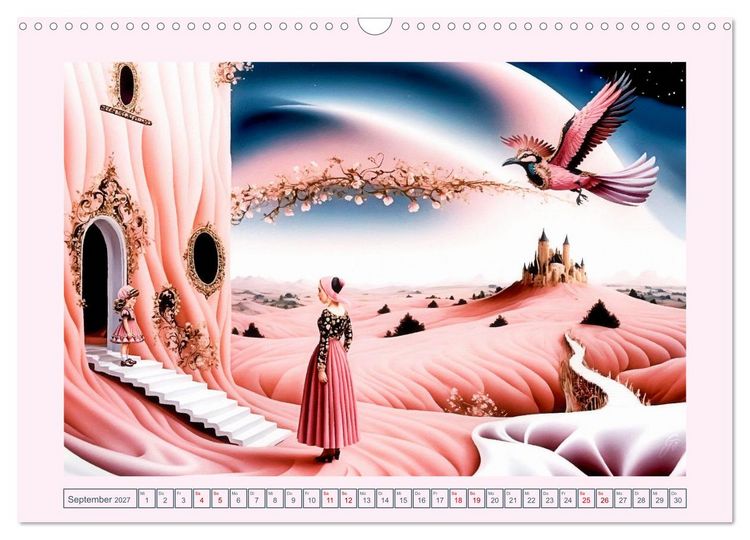 Produktbild: Fraktale Metamorphosen (Wandkalender 2027 DIN A3 quer), CALVENDO Monatskalender