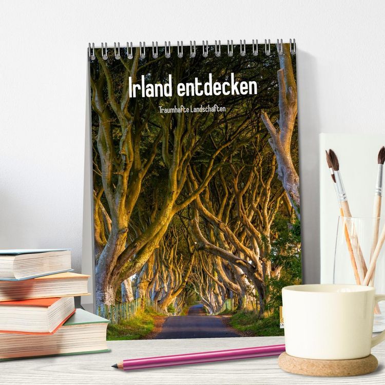 Produktbild: Irland entdecken (Tischkalender 2026 DIN A5 hoch), CALVENDO Monatskalender