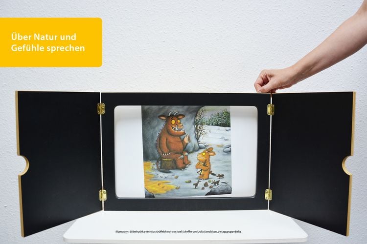 Produktbild: Bilderbuchkarten &raquo;Das Gr&uuml;ffelokind&laquo; von Axel Scheffler und Julia Donaldson