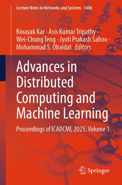 Produktbild: Advances in Distributed Computing and Machine Learning