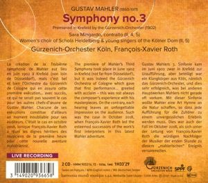 Produktbild: Mahler: Symphony No. 3