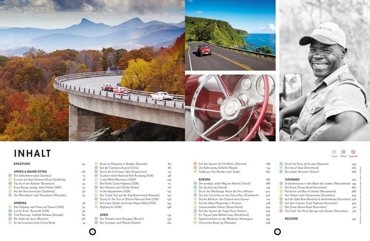 Produktbild: Lonely Planet Bildband Legend&auml;re Roadtrips
