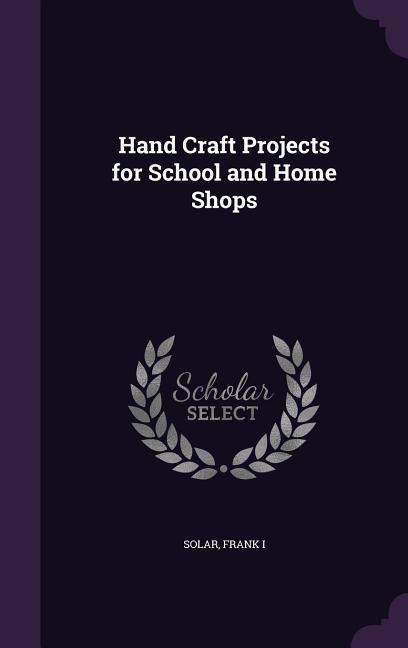 Produktbild: Hand Craft Projects for School and Home Shops
