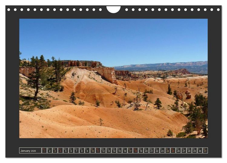 Produktbild: Hiking on the Colorado Plateau (Wall Calendar 2026 DIN A4 landscape), CALVENDO 12 Month Wall Calendar