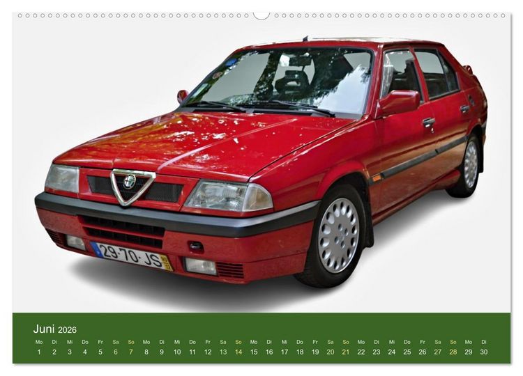 Produktbild: Italienische Klassiker (Wandkalender 2026 DIN A2 quer), CALVENDO Monatskalender
