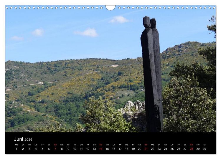Produktbild: Ard&egrave;che &middot; Wandergebirge und Kajakschluchten in S&uuml;dfrankreich (Wandkalender 2026 DIN A3 quer), CALVENDO Monatskalender
