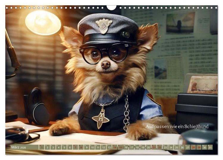 Produktbild: Tierische Sprichw&ouml;rter (Wandkalender 2026 DIN A3 quer), CALVENDO Monatskalender