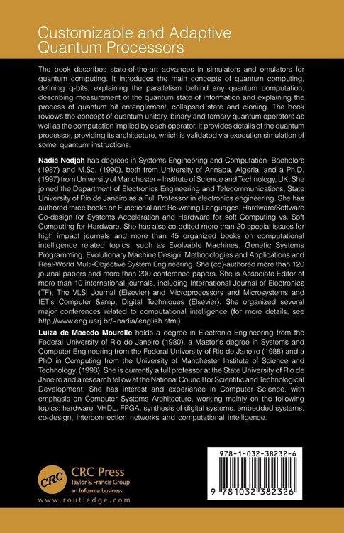 Produktbild: Customizable and Adaptive Quantum Processors