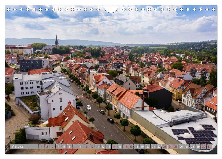 Produktbild: Ein Blick auf Leinefelde-Worbis (Wandkalender 2026 DIN A4 quer), CALVENDO Monatskalender