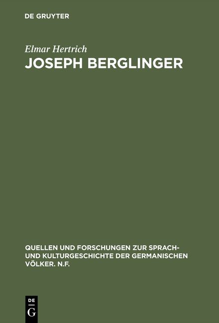 Produktbild: Joseph Berglinger