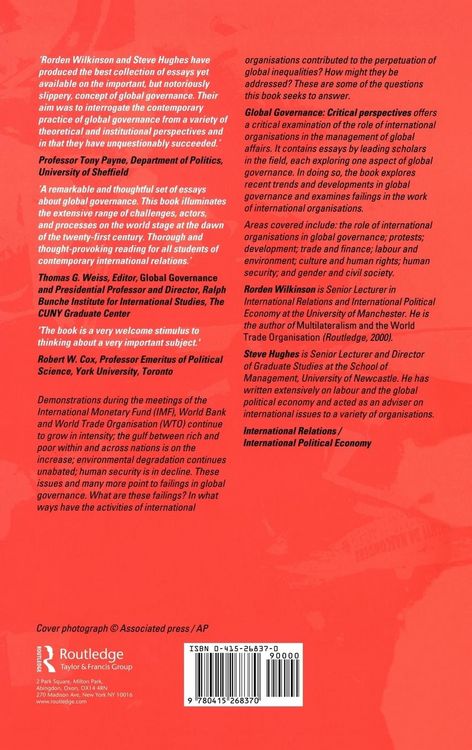 Produktbild: Global Governance