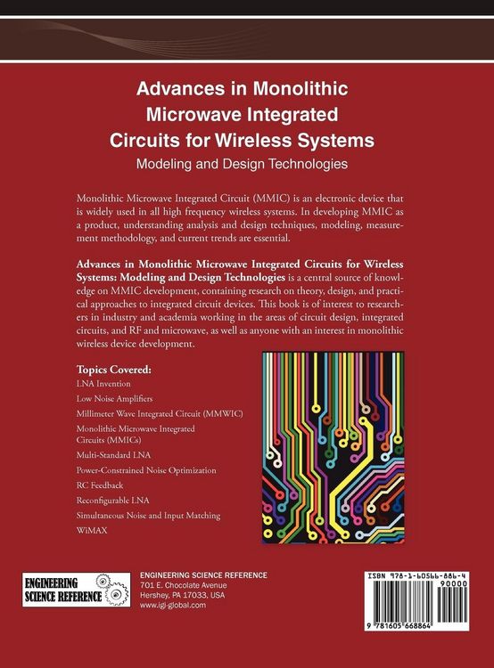 Produktbild: Advances in Monolithic Microwave Integrated Circuits for Wireless Systems