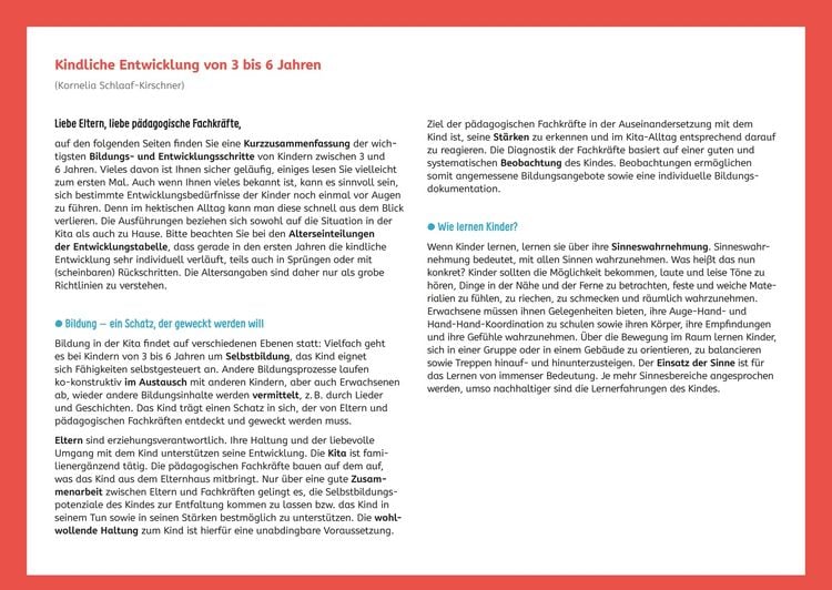 Produktbild: Entwicklungsposter-Set f&uuml;r Kita-Kinder von 3&ndash;6 Jahren