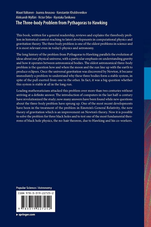 Produktbild: The Three-body Problem from Pythagoras to Hawking