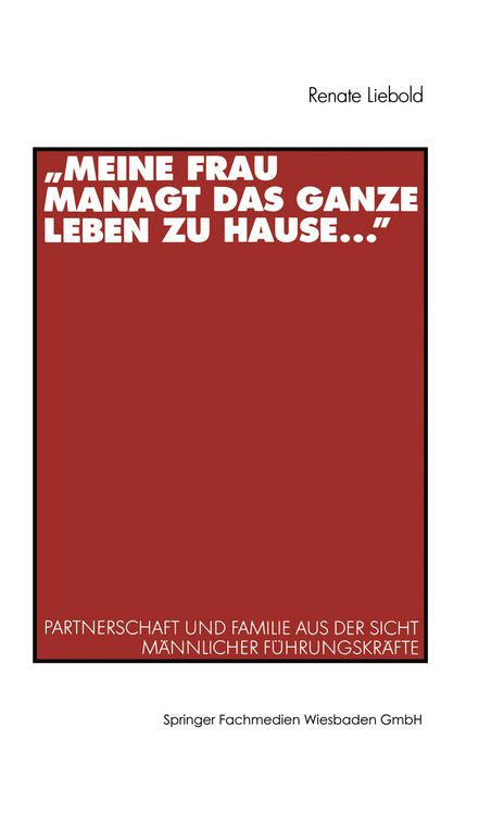 Produktbild: "Meine Frau managt das ganze Leben zu Hause ..."