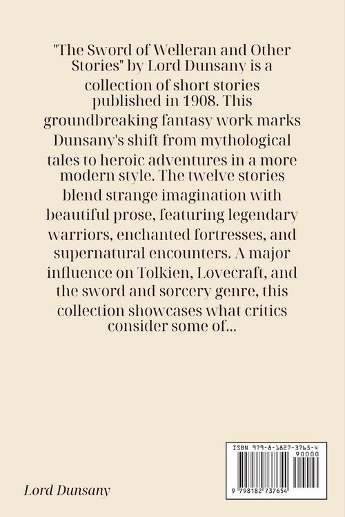 Produktbild: The Sword of Welleran and Other Stories