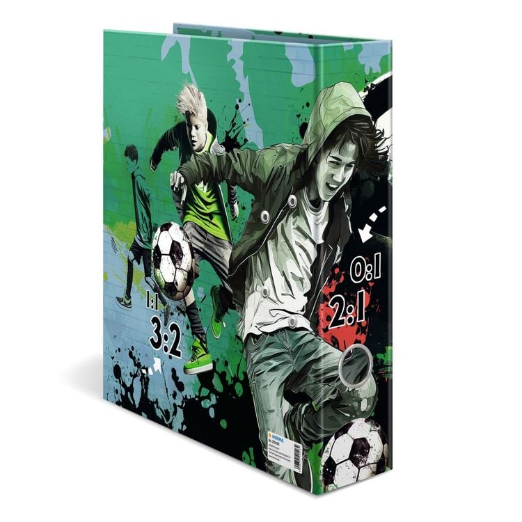 Produktbild: Herma Ordner Street Soccer DIN A4, Breite 70mm, 1 St&uuml;ck