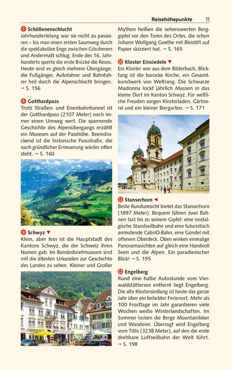 Produktbild: TRESCHER Reisef&uuml;hrer Zentralschweiz