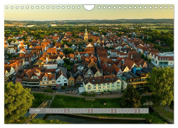 Produktbild: Ein Blick auf Rinteln (Wandkalender 2026 DIN A4 quer), CALVENDO Monatskalender