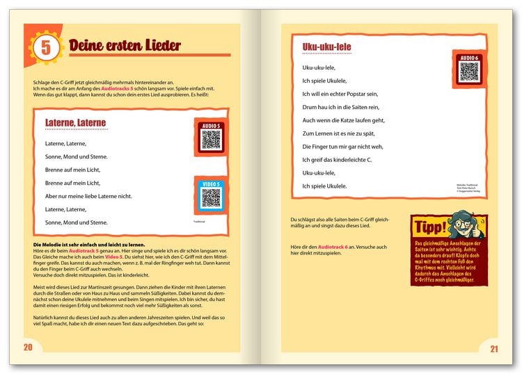 Produktbild: Peter Bursch's Kinder-Ukulelenbuch