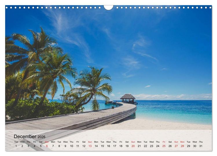 Produktbild: French Polynesia Paradise in the South Pacific (Wall Calendar 2026 DIN A3 landscape), CALVENDO 12 Month Wall Calendar