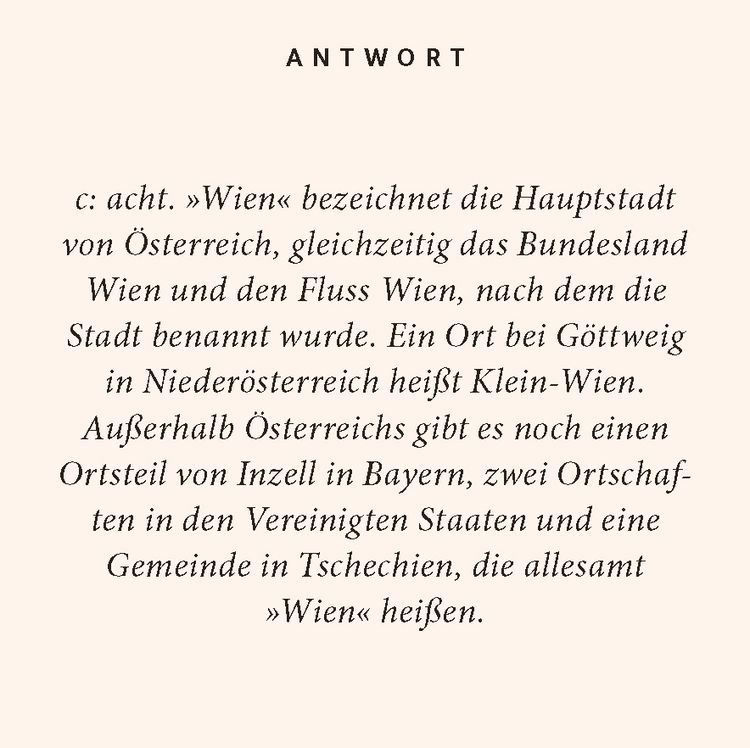 Produktbild: Wien-Quiz
